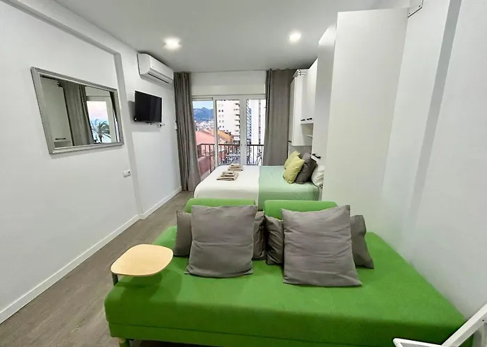 Estudio Primer Line Playa Fuengirola 3 People
